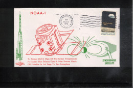USA 1970 Space / Weltraum Space Satellite NOAA-1 Interesting Cover - United States
