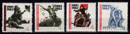 1965 USSR  Anniv. Of Revolution 1905  Mi 3089-92  MNH/** - Unused Stamps