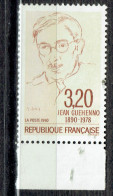 Centenaire De La Naissance De Jean Guehenno - Unused Stamps