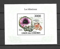 Comores 2009 Minerals MS #2 MNH - Minéraux