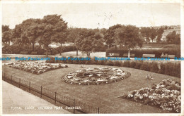 R149644 Floral Clock. Victoria Park. Swansea. No 219365. 1934 - Monde
