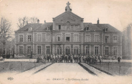 93 DRANCY Le Château De Ladoucette - Hôpital Militaire Provisoire - Groupe De Militaires - Cpa 1918 Ed. E.L.D Le Deley - Drancy