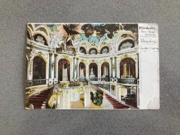 Wiesbaden Foyer I Königl Hoftheater Carte Postale Postcard - Wiesbaden