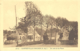Gonfreville L'Orcher - Un Coin De La Place - Other & Unclassified