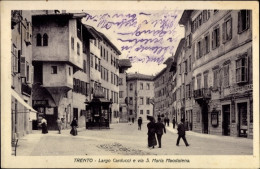 CPA Trento Trentino, Largo Carducci, Straßenpartie, Pavillon - Other & Unclassified