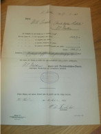 Altes Dokument Klein Rhüden / Seesen , 1922 , Wilhelm Drechsler , Landwirt , Sparkasse , Bank !!! - Documents Historiques