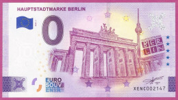 0-Euro XENC 01 2022 /1 HAUPTSTADTMARKE BERLIN - Prove Private