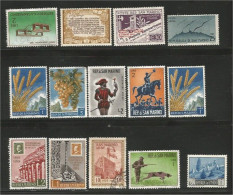 A04 -43 Saint Marin San Marino Mint Stamp Collection Timbres Neufs - Europe (Other)