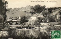 - MAILLY Le Chateau (89) - Vue Prise Sur L'Yonne  (vue Peu Courante, Petite Animation)  -27091- - Autres & Non Classés