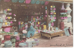 ISAKAJIMA - JAPON - T.Belle Vue Couleur Animée - Marchand De Faience Dans Sa Boutique - Autres & Non Classés