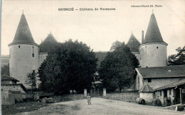 Quincié-en-Beaujolais Canton Beaujeu Château De Varennes Castle Rhône 69430 Cpa Non Ecrite Au Dos TB.Etat - Autres & Non Classés