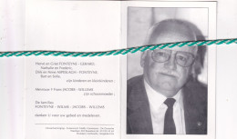 Jacques Fonteyne-Jacobs, Roeselare 1925, 1995. Foto - Obituary Notices