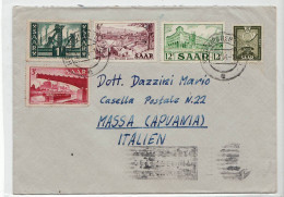 1935 SAAR NEUNKIRCHEN TO MASSA CAPUANA ITALY - Otros & Sin Clasificación