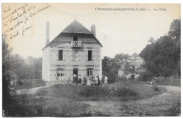 CPA 76  TROUVILLE ALLIQUERVILLE   LA VILLA - Other & Unclassified