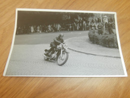 Altes Foto , Dreieckrennen Wunsiedel 1950 , Motorradrennen , Rennsport , NSU , BMW !!! - Moto