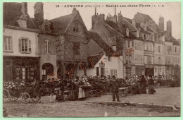 28. AUXONNE (Côte D'Or) - MARCHÉ AUX CHOUX-FLEURS (21) - Auxonne