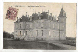 Mâron (36) : Le Château De Rezay En 1907 PF. - Autres & Non Classés