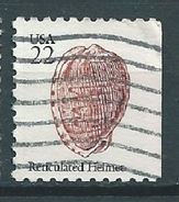 VERINIGTE STAATEN ETATS UNIS USA 1985 RETICULATED HELMET 22c USED SN 2118 YT 1580 MI 1742 SG 2180 - Used Stamps