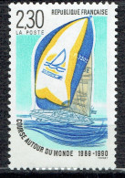 Course Autour Du Monde 1989/1990 : Voilier "La Poste" En Course - Unused Stamps