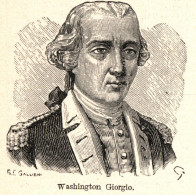 Ritratto Di George Washington - Stampa Epoca - 1931 Vintage Print - Prints & Engravings