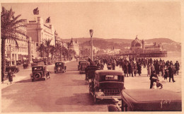 06 / NICE PROMENADE DES ANGLAIS - AUTOMOBILES - CPA - Traffico Stradale – Automobili, Autobus, Tram