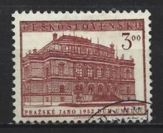 Ceskoslovensko 1952 Prague Int. Festival  Y.T. 647 (0) - Used Stamps
