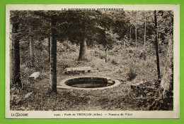 LE BOURBONNAIS / FORET DE TRONCAIS / LA FONTAINE DE VILJOT.... Carte écrite En 1939 - Other & Unclassified