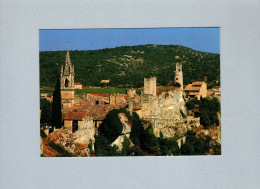Aigueze (30) : Vieux Village Médiéval Accroché à Une Falaise Dominant L'Ardèche à La Sortie Des Gorges - Autres & Non Classés