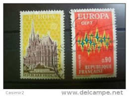 FRANCE TIMBRE OBLITERE   YVERT N° 1714.1715 - Used Stamps