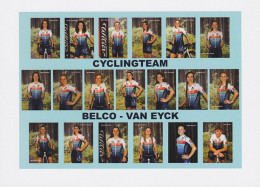 Cyclisme , GROUPE Cyclingteam Belco Van Eyck 2024 (format 21 X 15) - Wielrennen