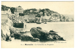 MARSEILLE - La Corniche Au Prophète - Endoume, Roucas, Corniche, Spiaggia