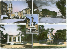 P E Z E N A S  -  5 VUES De 1959  - - Pezenas