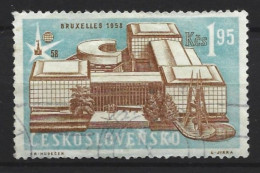 Ceskoslovensko 1958 Czechoslavac Pavillion   Y.T. 956A  (0) - Used Stamps