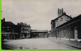 Chimay  Place De LaGare Et La Gare - Chimay