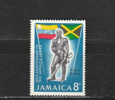 Jamaïque YT 265 ** : Simon Bolivar - 1966 - Giamaica (1962-...)