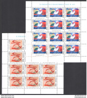 2003 Italia - Repubblica , Minifoglio Futurismo - Giacomo Balla  , Catalogo Sass - Ganze Bögen