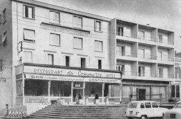 CPSM-31- SAINT-GAUDENS _ Hôtel-Restaurant Du Commerce - Façade Vue De La Place Du Foirail *2 Scans - Saint Gaudens