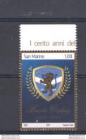 2011 San Marino,  Centenario Della Fondazione Della Società Brescia , N° 2329 - Otros & Sin Clasificación