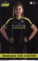 Cyclisme , CP ANNEMIEK VAN VLEUTEN 2018 SIGNEE - Ciclismo