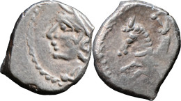 GAULE - ALLOBROGES - Denier à L'hippocampe Tête à Gauche - ARGENT - 2.38 G. - LT.2924 - 20-158 - Keltische Münzen