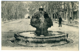 AIX-EN-PROVENCE - La Fontaine D'eau Chaude - Cours Mirabeau - Aix En Provence