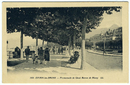 ÉVIAN-LES-BAINS - Promenade De Quai Baron De Blany - Evian-les-Bains