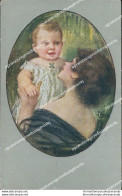 Cc124 Cartolina Art Deco Donnina Lady Donna Cupido Illustratore Artist Vecchi - Autres & Non Classés