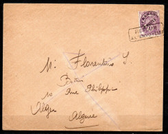 42 Sur Lettre Vers L'Algerie + Cachet "retour à L'envoyeur" - 1893-1947