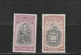 Jamaïque YT 153/4 ** : Université -1951 - Jamaica (1962-...)