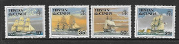 TRISTAN DA CUNHA 1990 BATEAUX  YVERT N°479/482 NEUF MNH** - Bateaux