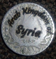 The Arab Kingdom Of Syria , 1/2 Piastre, 1921, Counterstrike On The KM:68, Agouz - Syrien