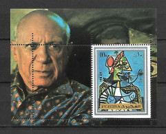 Fujeira 1972 Art - Famous Paintings - Pablo Picasso MS MNH - Fujeira