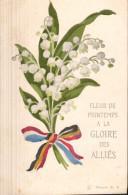 Fleurs De Printemps (bouquet De Muguet) à La Gloire Des Alliés - Patriotiques