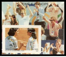 Sto. Tome & Principe - Olympic Games Barcelona 92 Mnh** - Zomer 1992: Barcelona